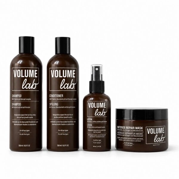 Shampoo, Spülung, Lotion und Maske Volume Lab – Für sichtbar volleres und dichteres Haar!